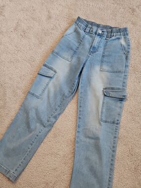 Gogo Womens Jeans, Size 0/24, Relaxed Fit